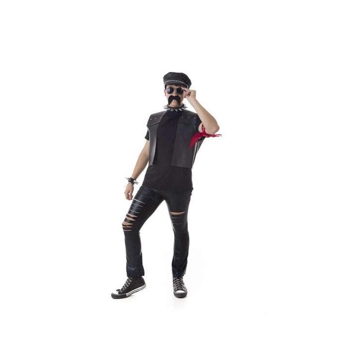 Disfraz adulto motero chaleco talla l talla l 2 Disfraz adulto motero chaleco talla l talla l 2