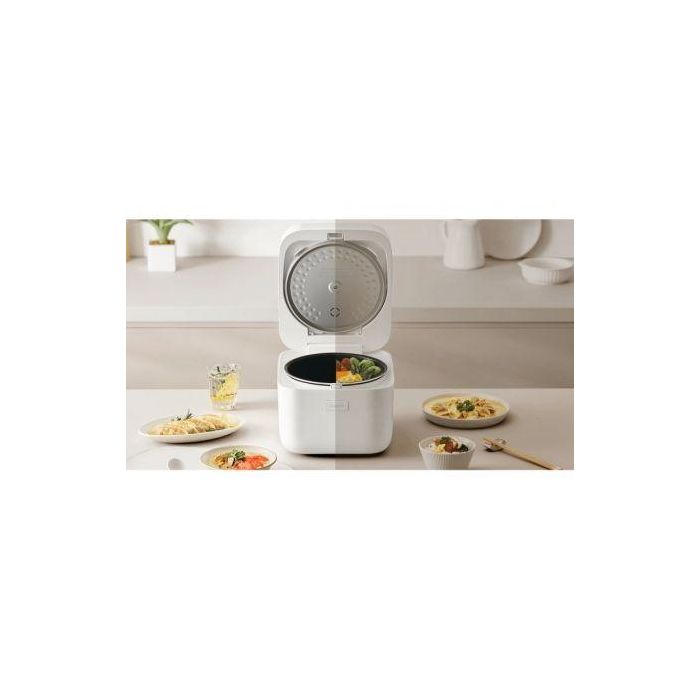 Xiaomi Arrocera Inteligente Multifuncional 3 L 710 W Blanco con Revestimiento de Aluminio 4