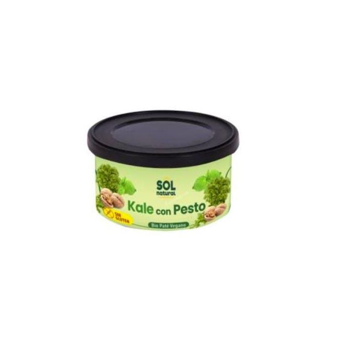 SOLNATURAL Paté de Kale con Pesto 125 G Bio