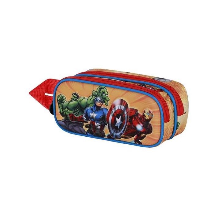 Karactermania Estuche Portatodo Doble 3D Los Vengadores Attack 22x8x9,5 cm 1
