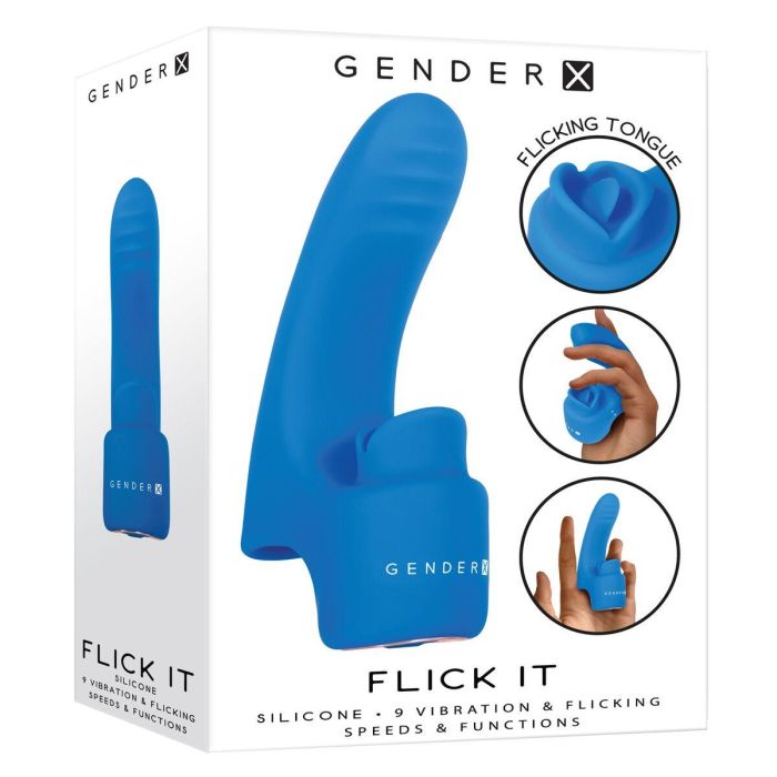 Anillo Vibrador para Dedos Gender X Flick it 1 Anillo Vibrador para Dedos Gender X Flick it 1