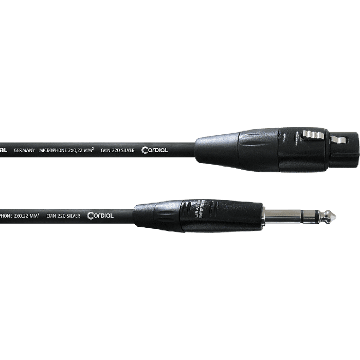 Cable De Audio Jack Estéreo/Xlr Hembra 1,5 M 2 Cable De Audio Jack Estéreo/Xlr Hembra 1,5 M 2
