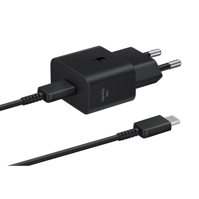 Samsung EP-2510XBEGEU Adaptador de Corriente 25W Super Fast Charging USB Tipo C 1 Puerto para Smartphone Negro 49