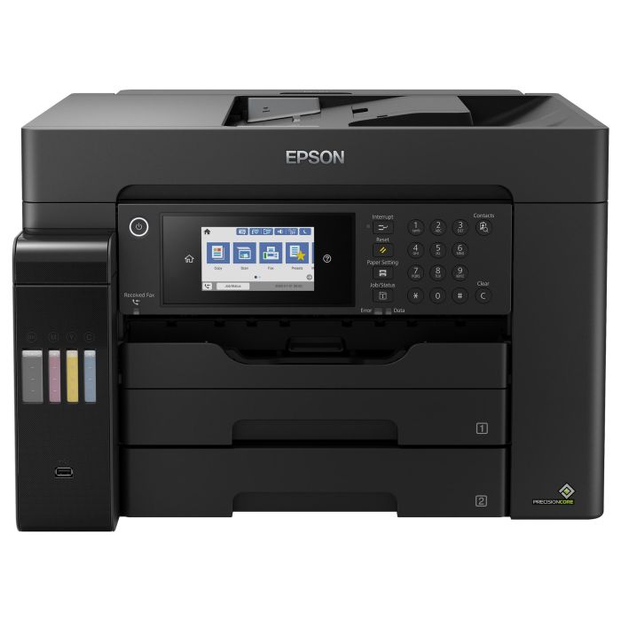 Epson ET-16650 Multifunción A3 EcoTank Inyección de Tinta Color Impresión Copia Escaneo Fax 12 Epson ET-16650 Multifunción A3 EcoTank Inyección de Tinta Color Impresión Copia Escaneo Fax 12