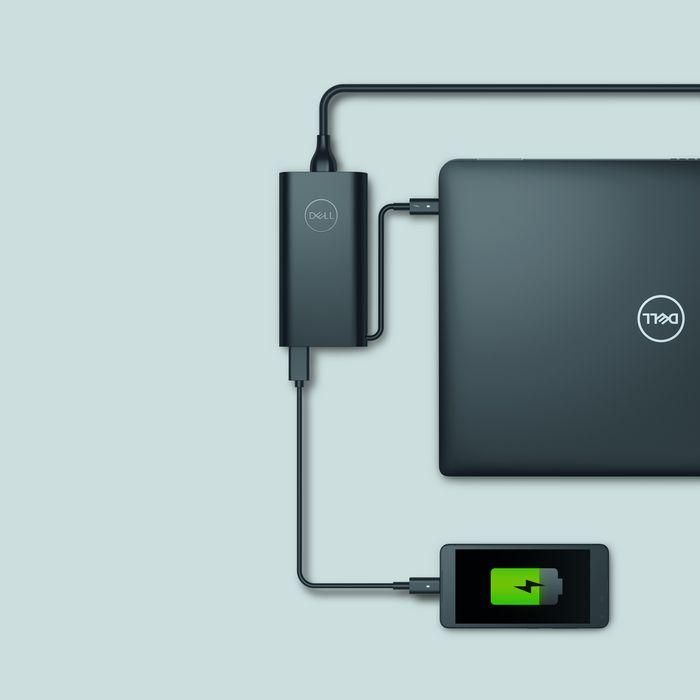 Dell 90W AC, USB-C Cargador para Portátil y Dispositivos Móviles con Carga Simultánea 90W + 10W Dell 90W AC, USB-C Cargador para Portátil y Dispositivos Móviles con Carga Simultánea 90W + 10W