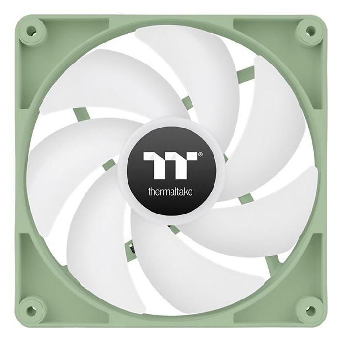 Thermaltake CT120 Ventilador de Refrigeración Carcasa PC Matcha Green 12cm 500-2000 RPM Verde Blanco - Pack de 2 2 Thermaltake CT120 Ventilador de Refrigeración Carcasa PC Matcha Green 12cm 500-2000 RPM Verde Blanco - Pack de 2 2