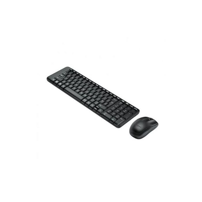 Logitech Combo Teclado y Ratón Inalámbricos Wireless MK220 Español con tecla Ñ 2