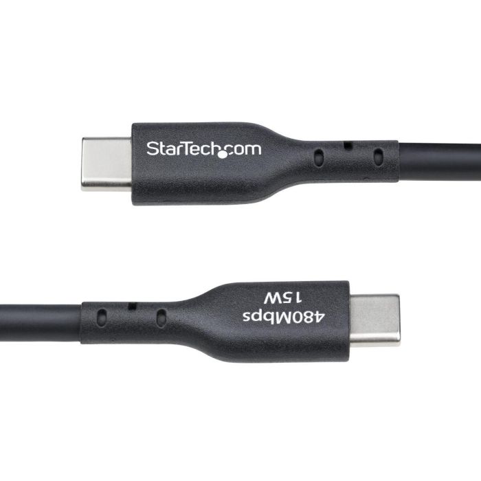 Cable USB Startech USB2AC4MBKE Negro 1 Cable USB Startech USB2AC4MBKE Negro 1