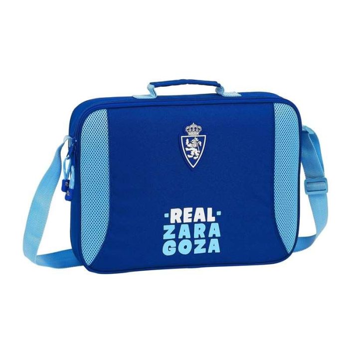 Cartera Escolar Real Zaragoza Azul Azul claro (38 x 28 x 6 cm) 2 Cartera Escolar Real Zaragoza Azul Azul claro (38 x 28 x 6 cm) 2