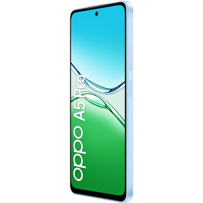 Oppo A5 Pro Smartphone 8GB RAM 256GB Feather Blue 50MP Android 15 7