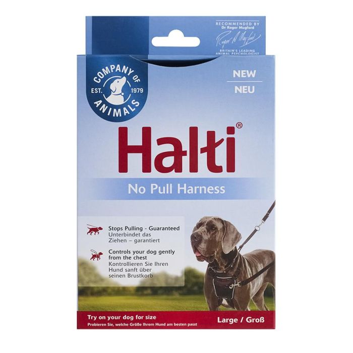 Halti Arnés Antitirones No-Pull Harness Negro Talla L (46-62 cm) para Perros 2