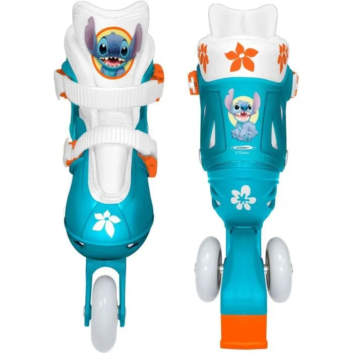 Disney Patines en línea 2 en 1 DIS3496276263015 Stitch 3 ruedas Talla 27-30 2