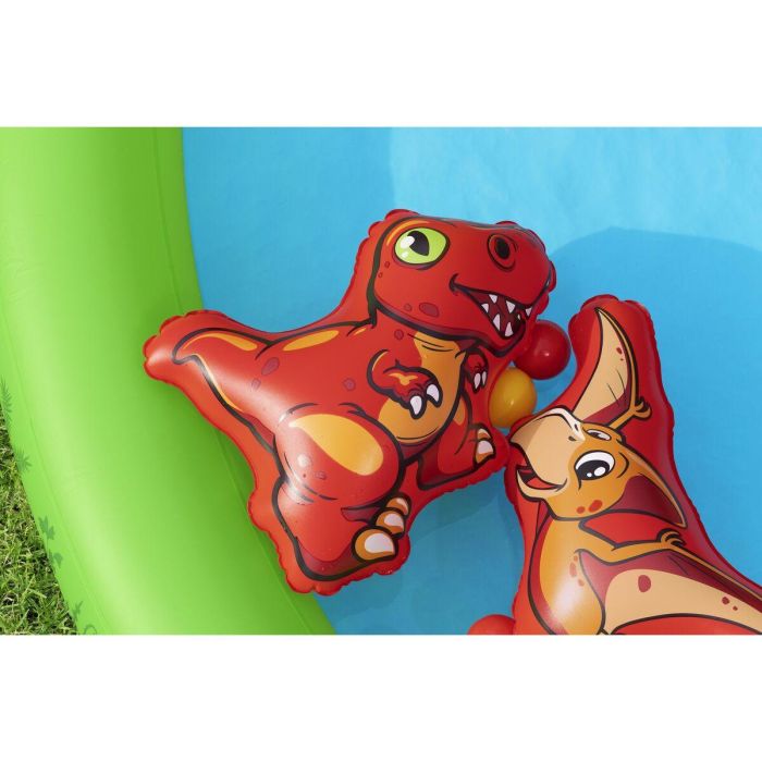 Bestway Piscina Hinchable Parque de Juegos Dinosaurios 241x140x137 cm +3-6 Años Jardin 53160 2