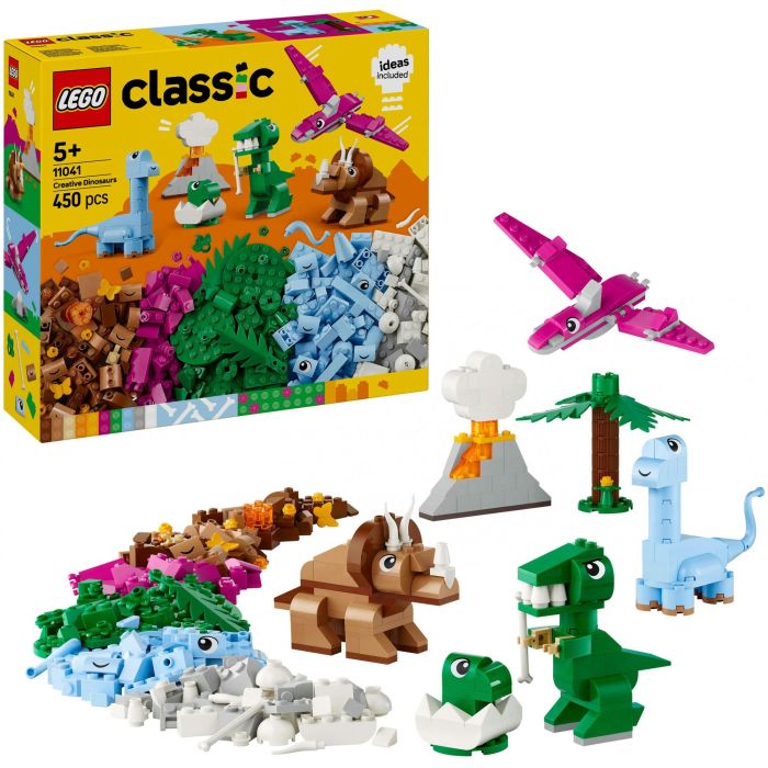 LEGO 11041 Classic Juguete de Construcción: Dinosaurios Creativos con T-Rex 14 LEGO 11041 Classic Juguete de Construcción: Dinosaurios Creativos con T-Rex 14