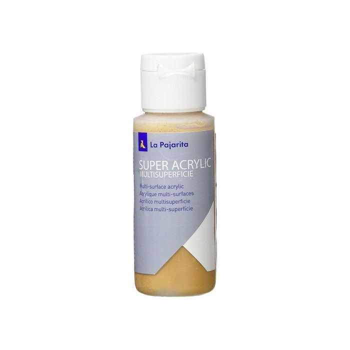 Pintura Acrilica La Pajarita 60 Ml (Bote) Gamuza A-52 6 unidades