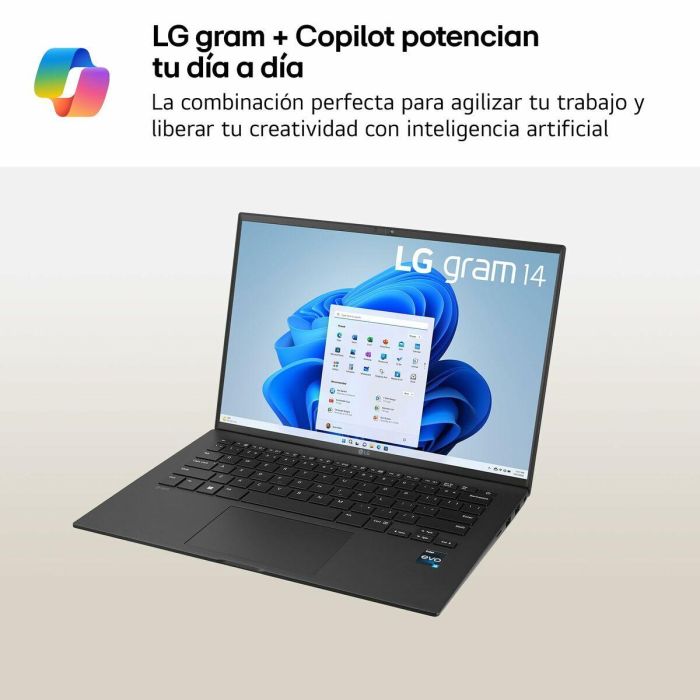 LG Portátil Gram 14Z90RU-G.AA55B 14" Intel Core i5-1334U 16GB RAM 512GB SSD WUXGA Windows 11 17