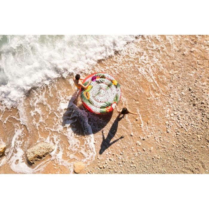 Bestway Isla Flotante Hinchable con Cuerda Fruta de la Pasion D188cm Playa y Piscina 43720