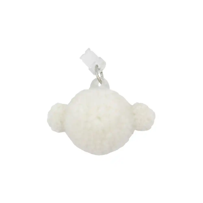 Wondee Charm Funny Protege y Decora, Accesorio para Móvil con Colgante, Protector de Puerto Type-C o Lightning contra Polvo, para Smartphone - Referencia: Lightning dog