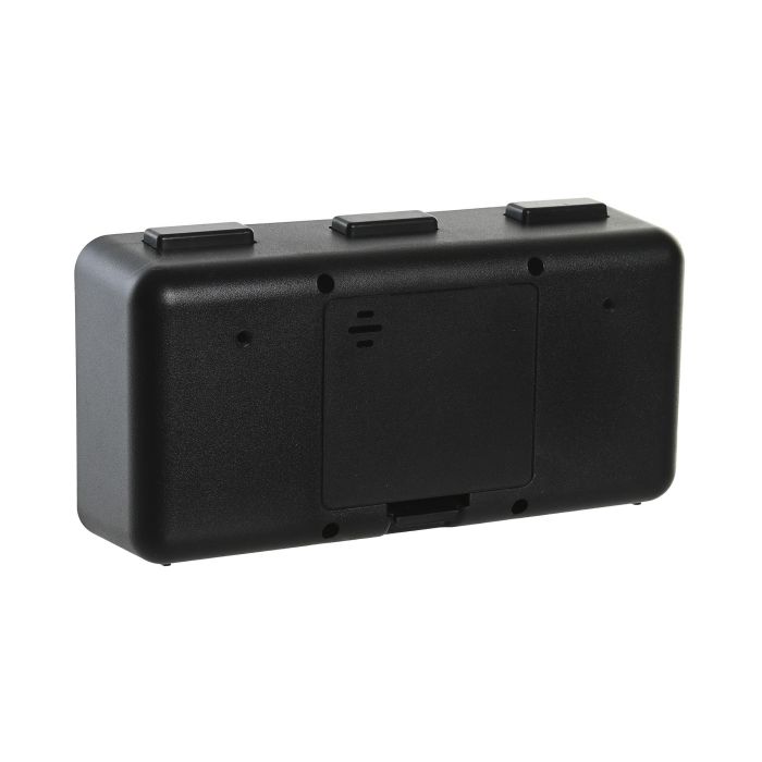 DKD Home Decor Reloj Despertador Basicos Blanco Negro 5 x 9 x 17 cm (2 Unidades) 2