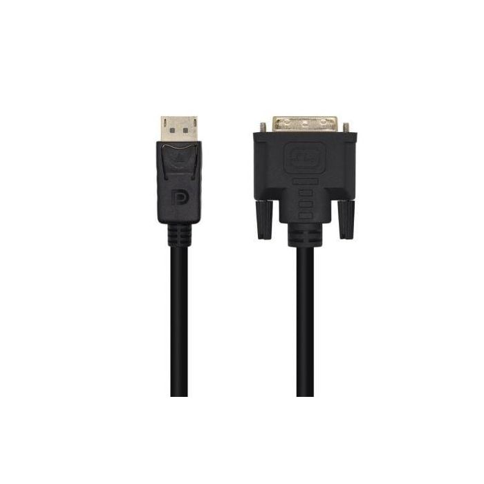 AISENS - CABLE CONVERSOR DISPLAYPORT A DVI, DP/M-DVI/M, NEGRO, 3.0M AISENS - CABLE CONVERSOR DISPLAYPORT A DVI, DP/M-DVI/M, NEGRO, 3.0M