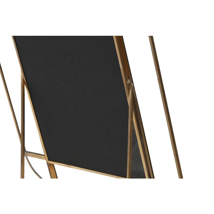 DKD Home Decor Marco de Foto Romántico Dorado Transparente Metal y Cristal 13x18 cm (2 Unidades) 2