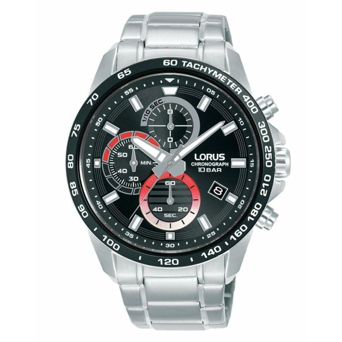 Reloj Hombre Lorus RM357JX9 Negro Plateado