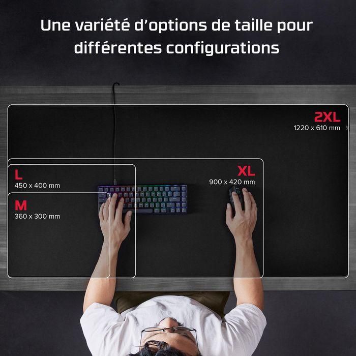 HyperX HYP0196188567340 Alfombrilla de Ratón Gaming Pulsefire 2XL 9