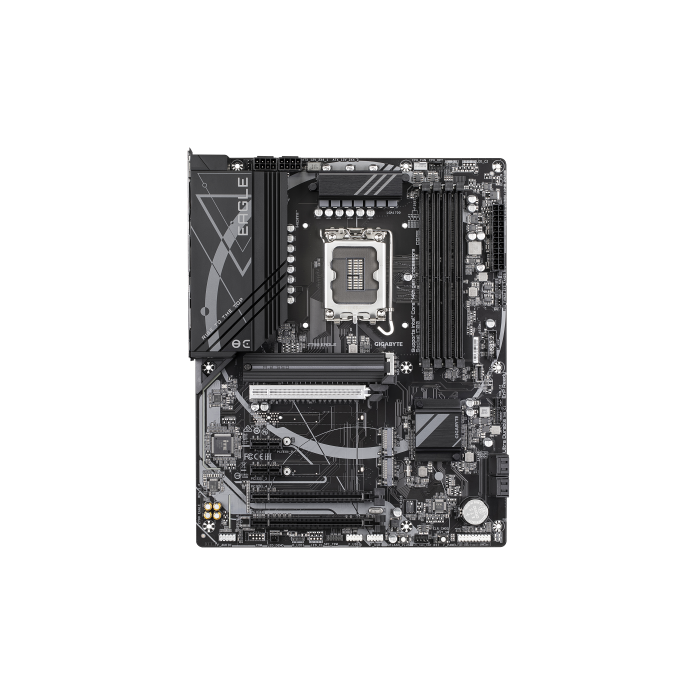 GIGABYTE Z790 EAGLE Placa base - Compatible con procesadores Intel Core de 14ª generación, VRM de 12+1+1 fases, hasta 7600 MHz DDR5 (OC), 3xPCIe 4.0 M.2, LAN 2,5 GbE, USB 3.2 Gen 2 1 GIGABYTE Z790 EAGLE Placa base - Compatible con procesadores Intel Core de 14ª generación, VRM de 12+1+1 fases, hasta 7600 MHz DDR5 (OC), 3xPCIe 4.0 M.2, LAN 2,5 GbE, USB 3.2 Gen 2 1
