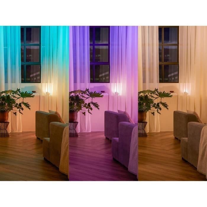 Módulo de interruptor de pared de Philips Hue, White, trabaja con Alexa, Google Assistant y Apple HomeKit 2 Módulo de interruptor de pared de Philips Hue, White, trabaja con Alexa, Google Assistant y Apple HomeKit 2
