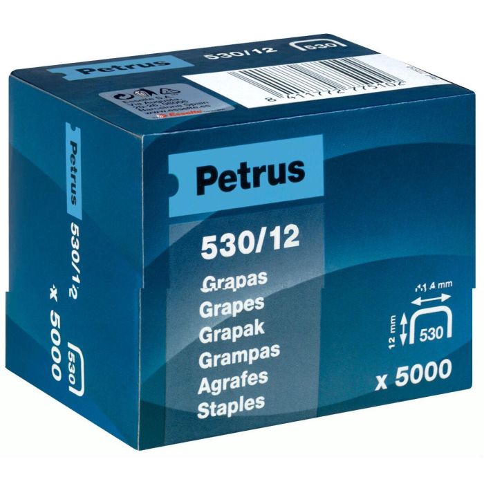 Grapas Petrus 530/12 (5000 Unidades)