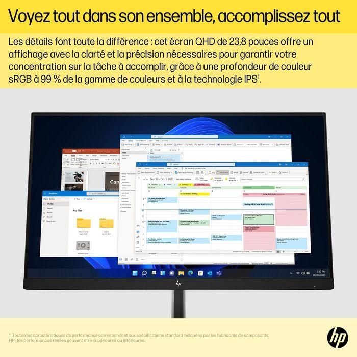 HP E24q G5 QHD Monitor 27 HP E24q G5 QHD Monitor 27