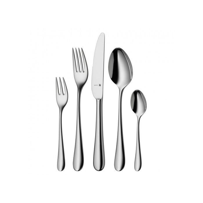 WMF 1140916340 Set de Cubiertos Merit 30 piezas, Acero Inoxidable Cromargan protect