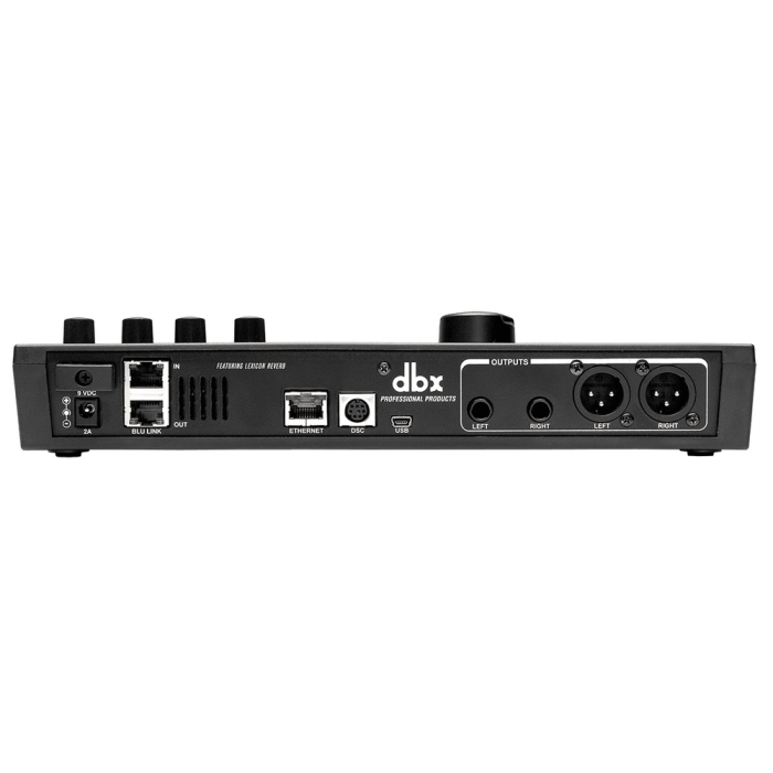 DBX PMC16 Controlador de Monitor Personal de 16 Canales con Mezclador y Lexicon Reverb