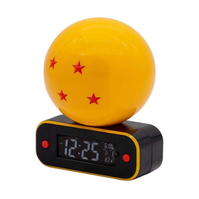 Teknofun Reloj Despertador Digital con Altavoz Bola de Dragón Dragon Ball Z, Muestra Fecha, Hora y Temperatura 1