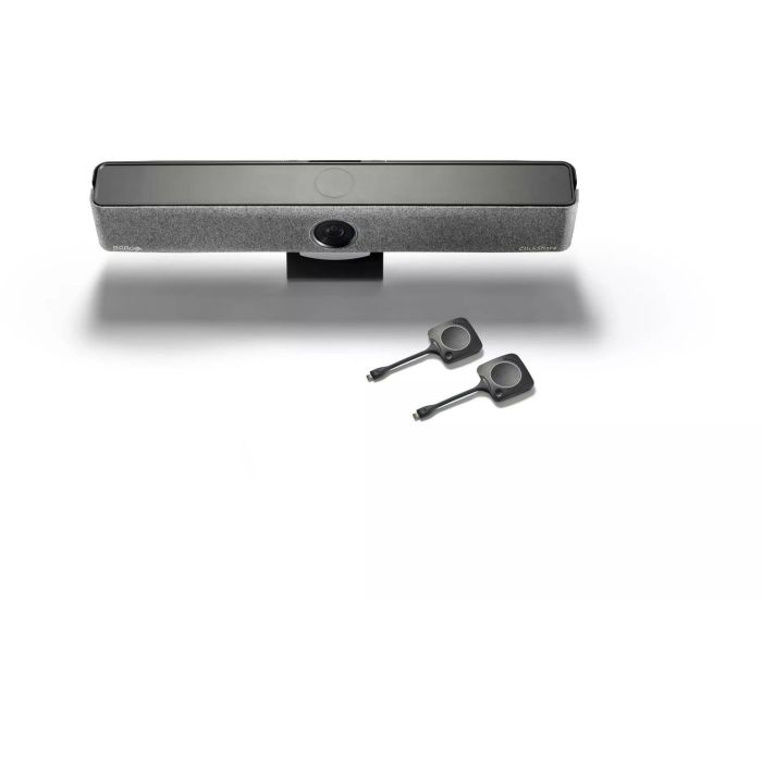 BARCO ClickShare Bar Pro con 2 botones 4K para salas pequeñas y medianas 4