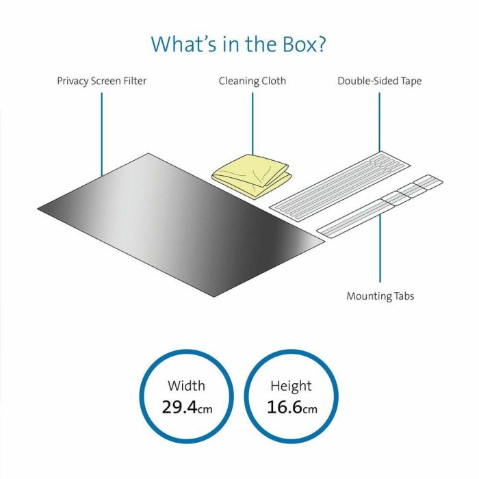 Kensington Kensington privacy filter 2 way removable 33.8cm 13.3" Wide 16:9 1 Kensington Kensington privacy filter 2 way removable 33.8cm 13.3" Wide 16:9 1
