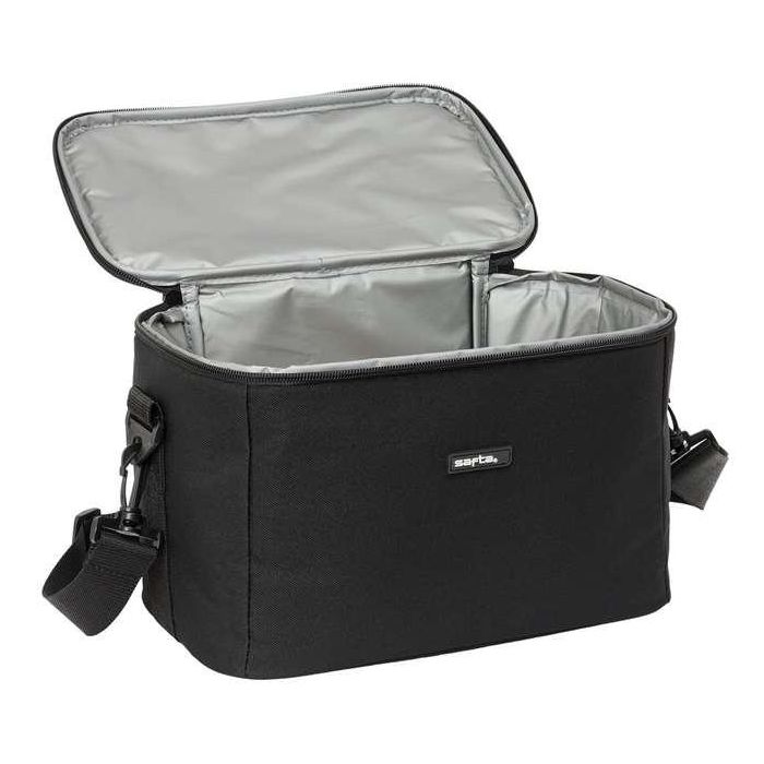 Safta Nevera Cuadrada Waterproof Accesorios Negro 29x19x18 cm 3