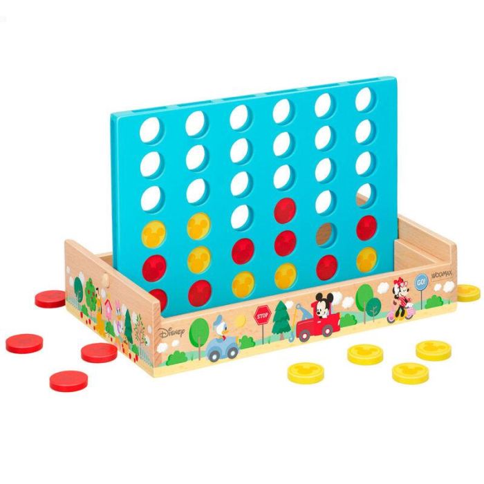Juego Cuatro en Raya madera Disney 1