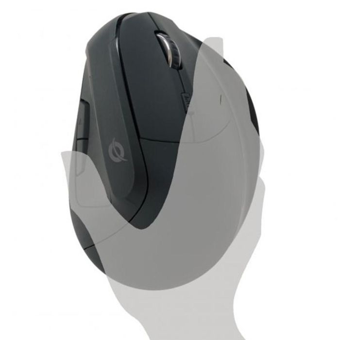 CONCEPTRONIC MOUSE BLUETOOH 5.2 ERGONOMICO 6 BOTONES 1600DPI BATERIA RECARGABLE COLOR NEGRO 2