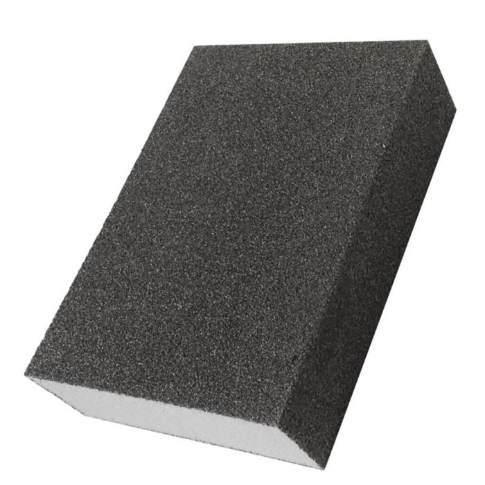 Taco abrasivo grano fino para pintura 100g - profesional para decapado y nivelado de madera y metal 1