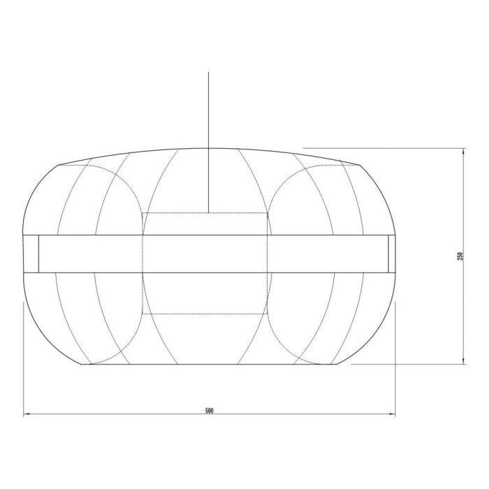 Lámpara Colgante "Burgas" [SKD-P80041] Estilo Natural/Mediterráneo/Boho-Chic Bambú 8