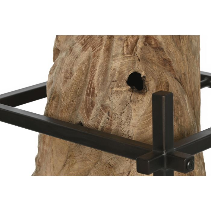 Lámpara de Techo Home ESPRIT Hierro madera de teca 65 x 65 x 50 cm 5 Lámpara de Techo Home ESPRIT Hierro madera de teca 65 x 65 x 50 cm 5