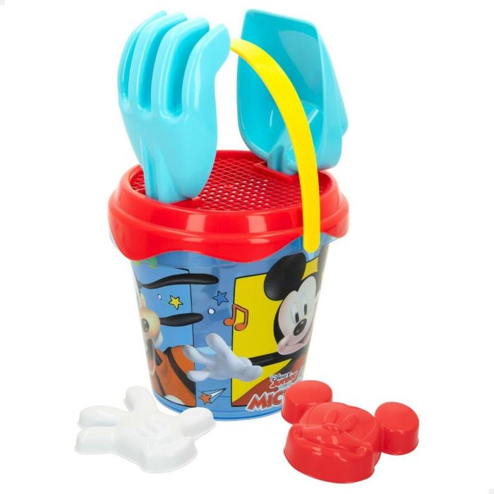 Set de Juguetes de Playa Mickey Mouse Ø 14 cm Plástico (24 Unidades) 4