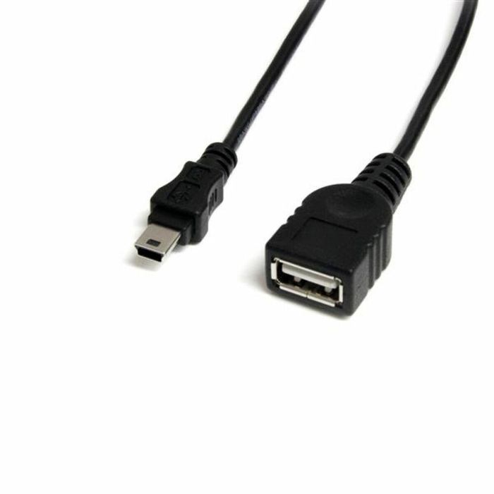Startech Cable de Datos USB A a Mini USB 2.0 de 30 cm para Conexión de Ordenador y Dispositivos de Movilidad