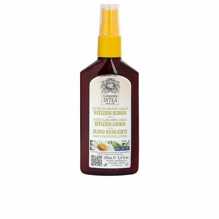 Camomila Intea Loción Capilar Reflejos Rubios Aclarante Progresivo Manzanilla para Cabello Rubio y Luminosidad Spray 100 ml Camomila Intea Loción Capilar Reflejos Rubios Aclarante Progresivo Manzanilla para Cabello Rubio y Luminosidad Spray 100 ml