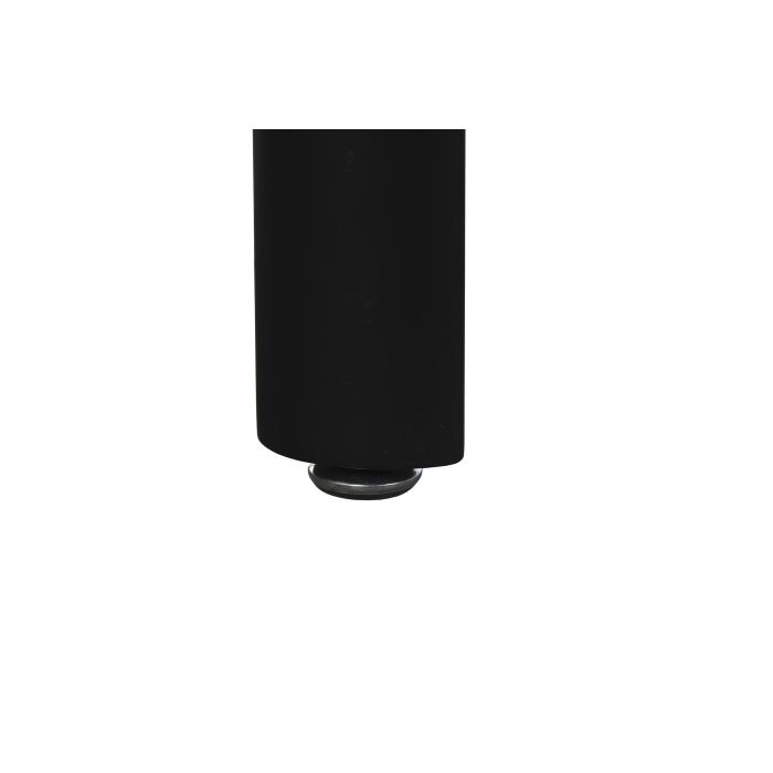 DKD Home Decor Mesa de Comedor Loft Marrón Oscuro Gris Oscuro Abeto y Metal 160x80x79 cm 3