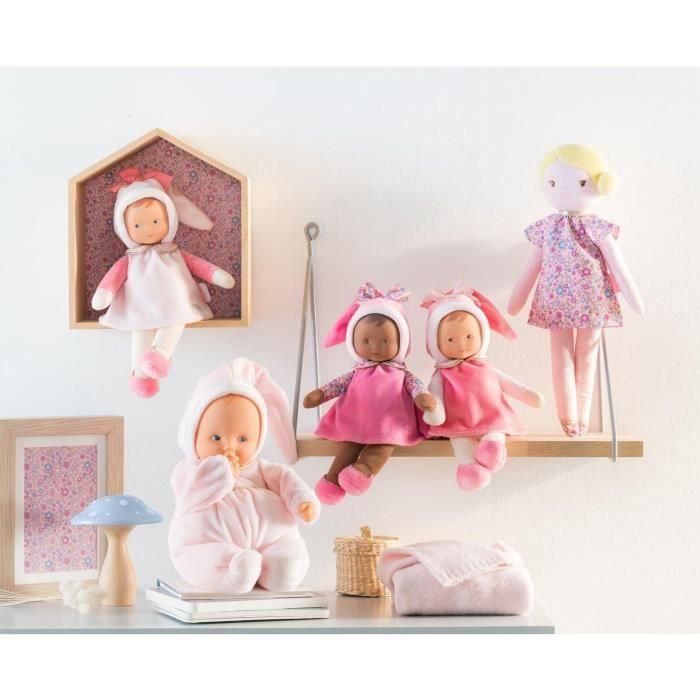 Corolle Babipouce - Edredón Manta de Apego para Bebés, Peluche Icónico Flor de Algodón. Ultra Suave, Ideal para Consolar y Acompañar. 5 Corolle Babipouce - Edredón Manta de Apego para Bebés, Peluche Icónico Flor de Algodón. Ultra Suave, Ideal para Consolar y Acompañar. 5