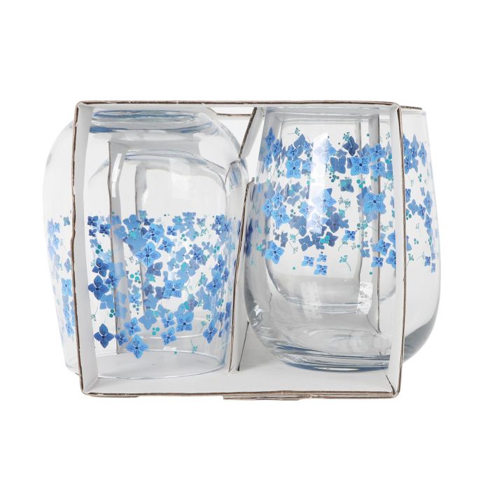 Set de 4 Vasos Gaia Flores 475 cc - LAV (6 Cajas) 2 Set de 4 Vasos Gaia Flores 475 cc - LAV (6 Cajas) 2