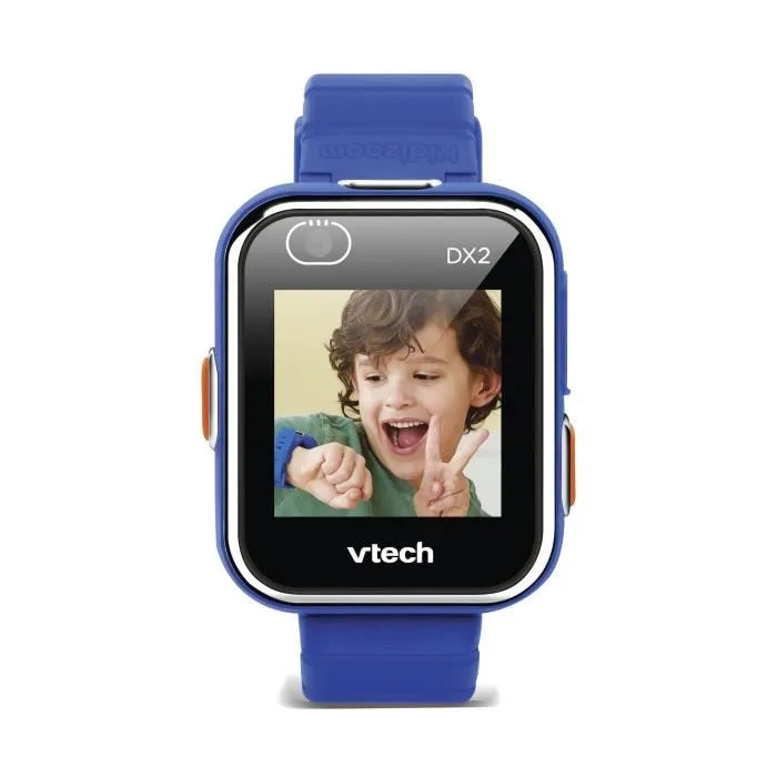 VTECH Kidizoom Smartwatch Connect DX2 Reloj Inteligente para Niños con Cámara de Fotos y Vídeo, Azul 2