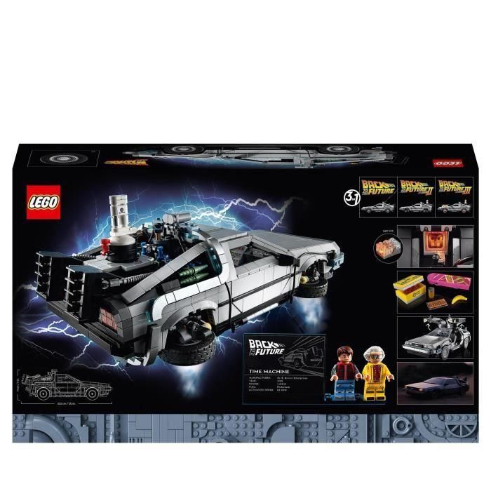 LEGO 10300 Regreso al Futuro Máquina del Tiempo 5 LEGO 10300 Regreso al Futuro Máquina del Tiempo 5